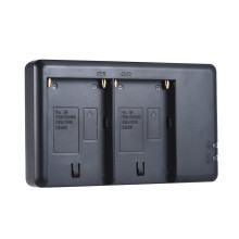2-Kanal Lithium-Kamera-Akkuladegerät für Sony F550/F750/F960, Micro-USB, kompaktes Design