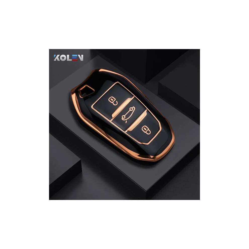 Tpu Car Remote Key Case Cover For Peugeot 2008 3008 4008 5008 308 408 508 Citroen C1 C2 C4 C6 C3-Xr Picasso Grand Ds3 Ds5 9389440594005