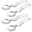 8 Pcs Stainless Steel Folding Spoon Foldable Fork Flatware and Camping Spork Portable 304 1