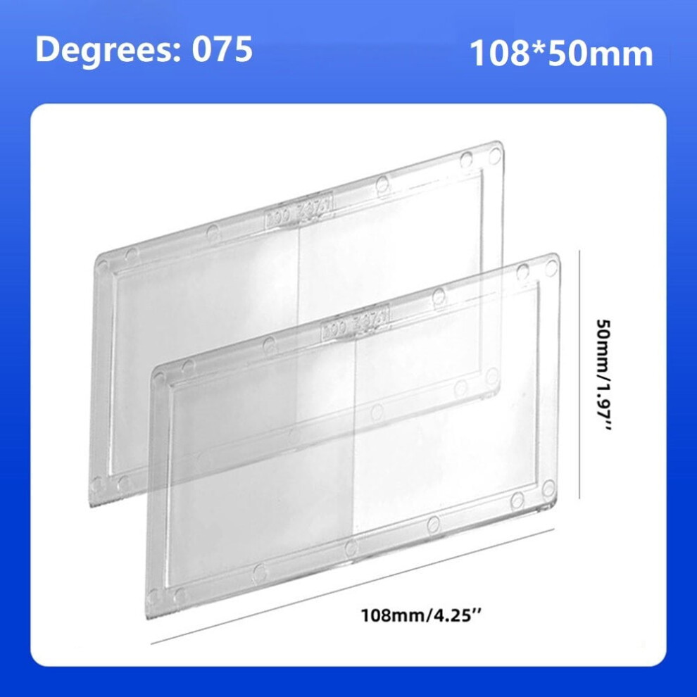 1Pcs Magnification Welding Lens 1.97X4.25 In Welding Cheater Lens Welding Helmet 9389440594890