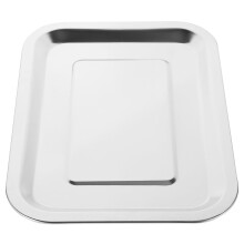 Toaster Baking Pan Toasters Stainless Steel Tray Oven Trays for Cooking Metal Plate Grill Banquet
