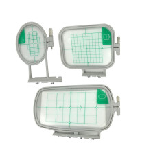 3 Pieces/set Embroidery Hoops Frame For Embroidery Machine SE270D, SE350, , , HE240, LB6770 PRW