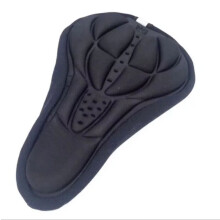 Mountain Bike 3D Saddle Cover Thick Breathable Super Soft Bicycle Seat Cushion Silicone Sponge Gel Bike Seat Bicycle Accessories