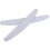 3-pack Half moon zebra - 100/180 - Nail file grey 2