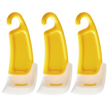 SUSUchens Kitchen Scrapers 3pcs, Soft Silicone Head, Multi-functional, Heat-resistant, Easy Cleaning, Compatible with Non-stick Pans