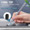 HBASD 3-Pack Surface Pro 7/6/5/4/Book/Studio/Go Pen Tip Replacement (Black) 7