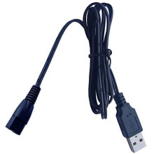 UPBRIGHT 2-Prong USB DC Charging Cable Compatible with Intex 28620, 28620E, 28620EP, CL1704, 12269 Pool Vacuum