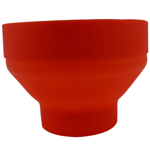 Popcorn Microwave Silicone Foldable Red Kitchen Easy Tools Diy Popcorn Bucket Bowl Maker with Lid 1