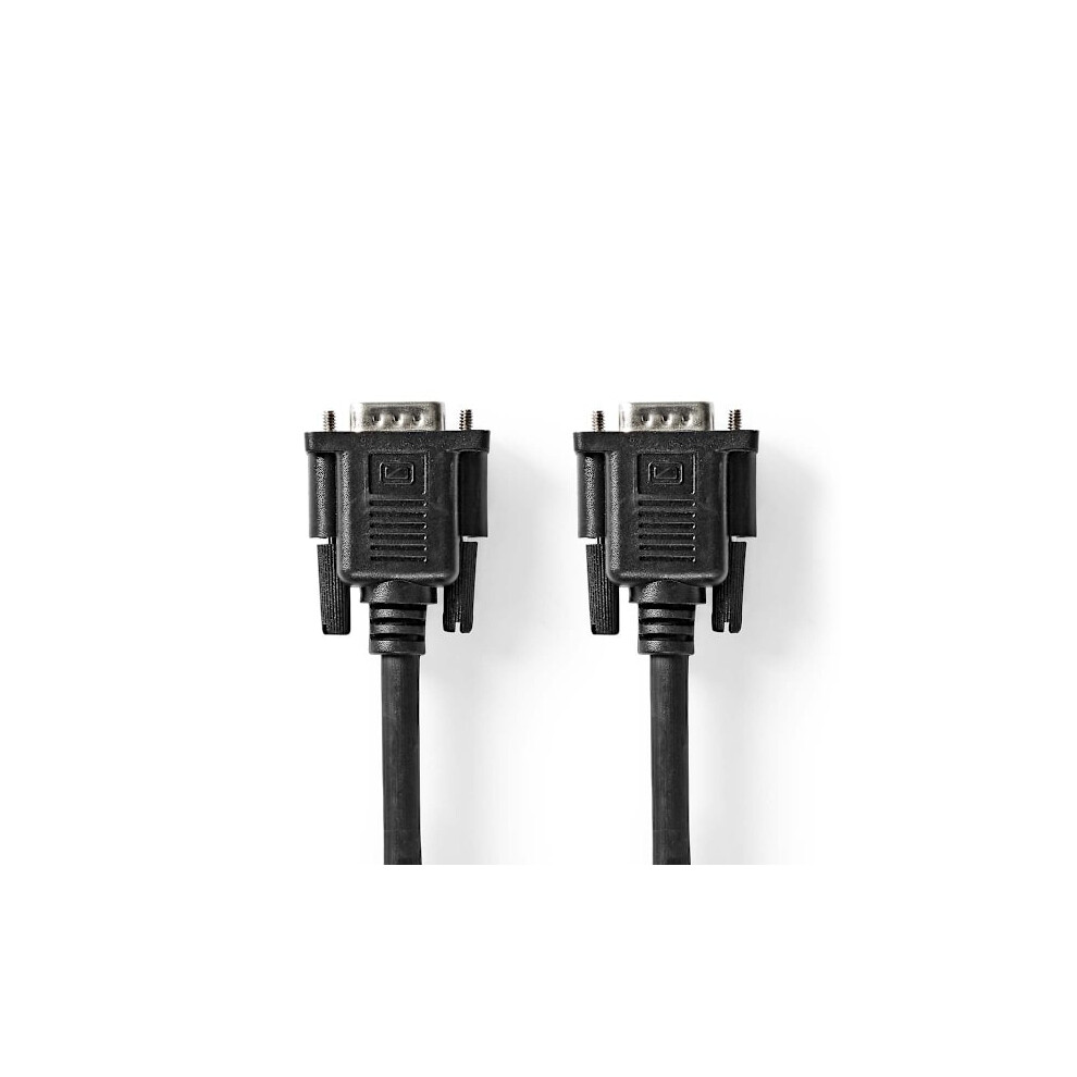 Vga Cable | Vga Male | Vga Female | Nickel Plated | Maximum Resolution: 1280X800 | 2.00 M | Round | Abs | | Mark Black 9110895425756