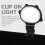 Small Camera Light Video Conference Photography Portable Adjustable LED Plastic 2