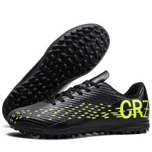 (Dark Grey, 41) High-Quality Unisex Soccer Cleats with FG Long Studs & TF Short Studs, Durable Multi-Color Football Shoes