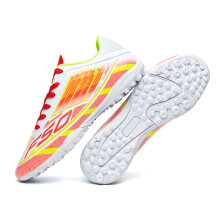 (DF002S-juhong, 39) Men's TF Broken Studs Soccer Cleats, Fashion Sports Shoes for Outdoor & Casual Wear