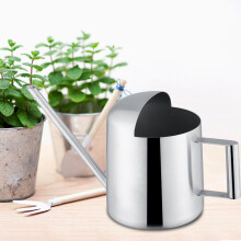 Garden Plant Watering Can 300mL Stainless Steel with Long Mouth for Flowers
