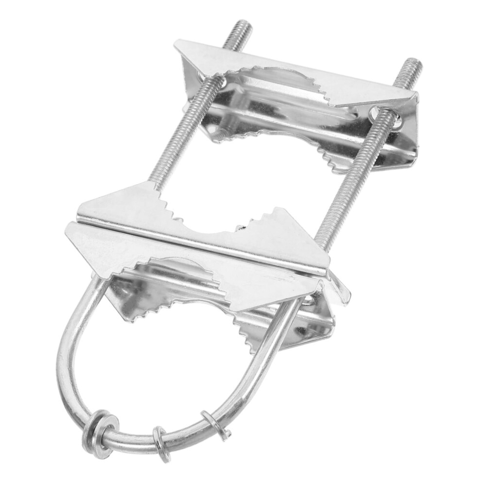 Antenna Mounting Pole Bracket With Pipe Clamp For Outdoor And Roof Installation, Universal Fit 9070919165764