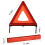 3 Pack Emergency Warning Triangle Kit with  DayNight Visibility and Foldable Stable Legs 2