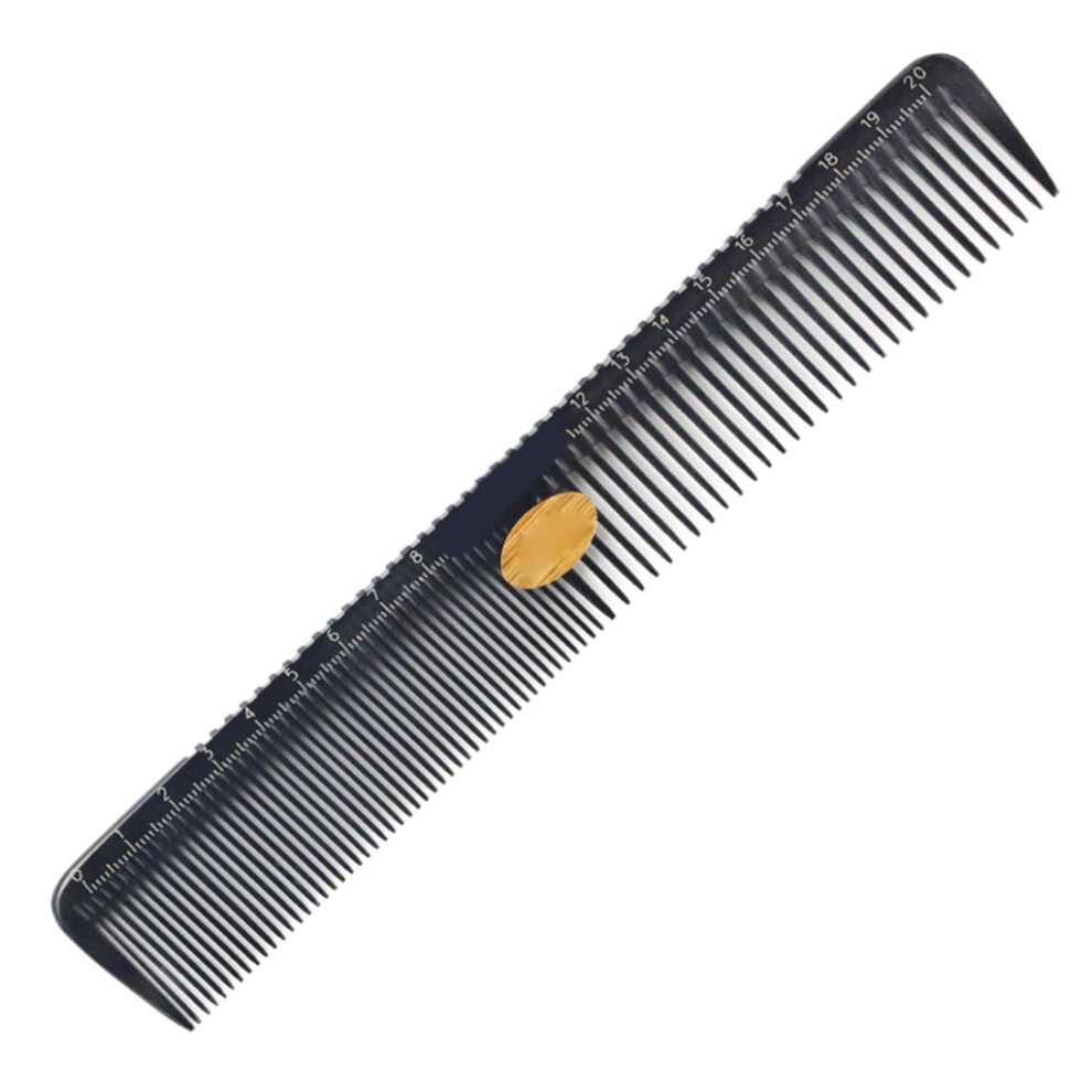 Unisex Professional Hair Cutting Comb With Measure Scale Fine Teeth Double Sided Hairbrush Salon Styling Hairdressing Tool