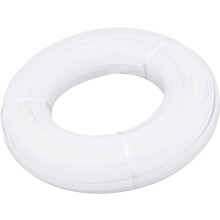 55m/60 Yard 10mm White Polyester Sew-Through Boning, Low Density Plastic Boning for Wedding Dress, Corset, Bridal Gowns, Lingerie, Costume, Hats,