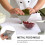 Stainless Steel Rice Ball Mold Triangular Rice-pudding Mold Kitchen Accessory Random Style 4