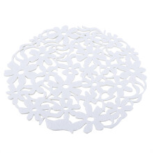 Growcolor Resistant Home Kitchen Dinner Tablemats New 4 Colors Round Shape Felt Table Placemats Heat(??)