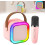 Stellaya Mini Karaoke Machine, compatible with Dodorado, portable wireless speaker for kids, includes 2 mics 1