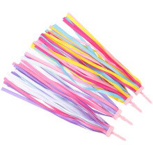 Tassel 4 Pcs Kids Bike Accessories Tassels for Girls Children's Handlebar Streamers Plastic Toddler