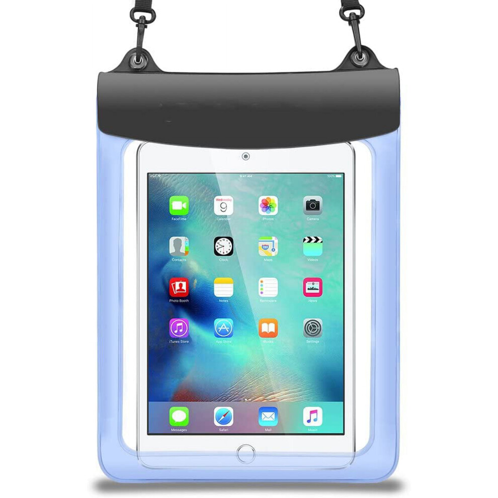 Universal 9.7-11" Tablet Waterproof Case Pouch, Compatible With Ipad 10.2 2021, Compatible With Ipad Air 10.9, Compatible With Ipad Pro 11, 9389440738058