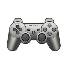 Genuine Sony PlayStation 3 DualShock Controller - Metalic Grey (PS3) - Refurbished