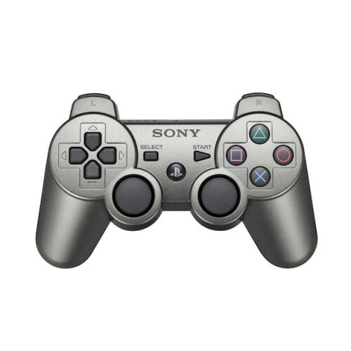 Refurbished Sony Genuine Sony PlayStation 3 DualShock Controller - Metalic Grey (PS3)