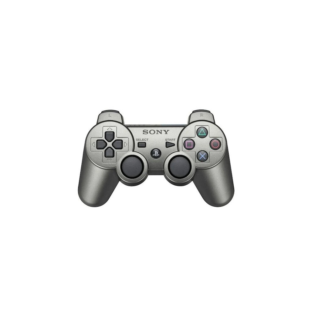 Sony Genuine Playstation 3 Dualshock Controller - Metalic (Ps3) Grey