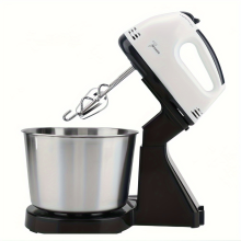 Black Kitchen Stand Mixer with 67.63oz Bowl, 7 Speeds, Powerful Motor for Effortless Baking