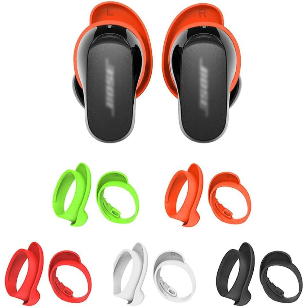 5 Pairs Anti-Slip Ear Hook Tips Quietcomfort Earbuds Ii, Add Grip Silicone Sport Ear Tips Buds Wings Wingtip 9110895429419