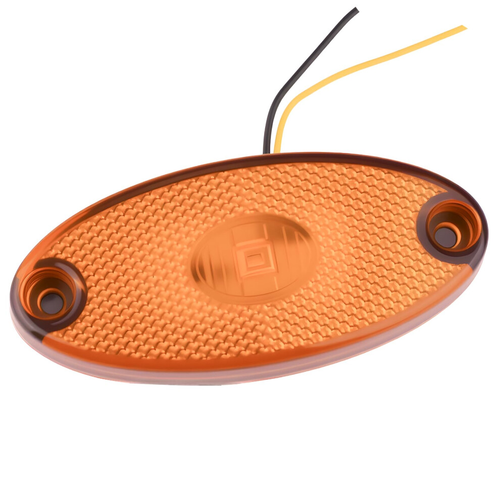 Led Side Marker 12V Waterproof Heavy Duty For Trucks Trailers Camper Vans Light/Amber 9070919168604