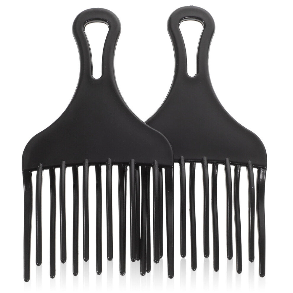 2 Pcs Wide Tooth Comb Hair Accessories Extra Wide Teeth Comb Hair Pick Comb Hair Comb Man