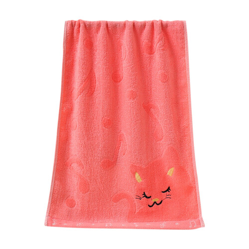Ovzne Cotton Washcloths, Pink 1