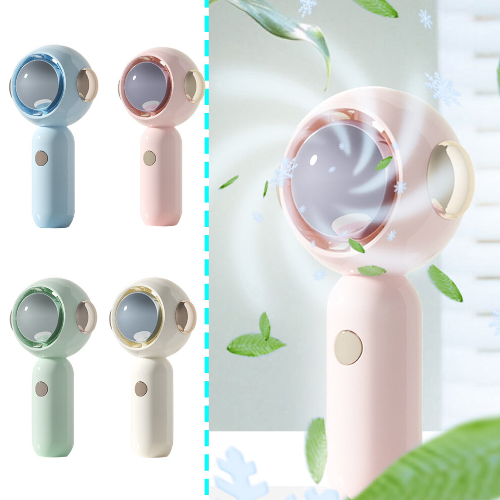 Handheld Fan Super Mini Personal Fan Clearance Miayilima Astronaut Holding Small Fan Blue Handheld Fan Hand Held Fan Blue One Size 9389440740419