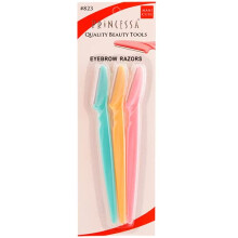 Eyebrow Razor and Face Hair Removal Razor Set with Stainless Safety Cover for Sensitive Skin