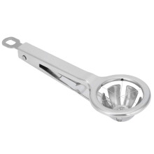 Egg Slicer Stainless Steel Hard Boiled Egg Cutter for Salad Sandwiches with Ergonomic Grip