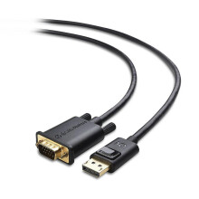 FOR DisplayPort to VGA Cable (DP to VGA Cable) 6 Feet