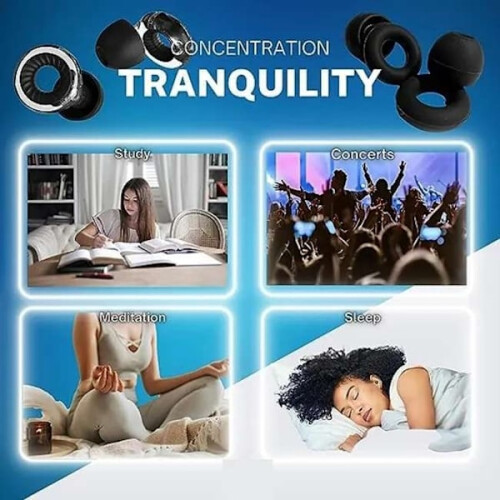 Sleep Noise Reducing and Sound Isolating Earplugs 2