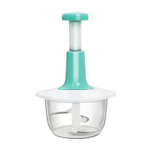 Manual Vegetable Chopper for Kitchen, Garlic Press and Mincer Tool, MultiFunction Food Cutter