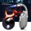 Metal Body Refillable Butane Lighter with Adjustable Flame, Compact 8cm 3