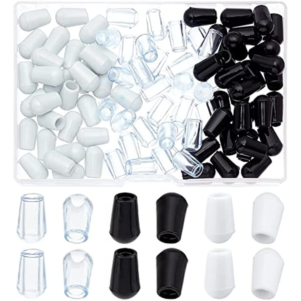 1 Box 90Pcs 3 Colors Sink Rack Feet Compatible With Kitchen Sink Grids, Rubber Protector Accessories For Drain Basket Holders 9110895432914