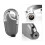 Metal Body Refillable Butane Lighter with Adjustable Flame, Compact 8cm 14