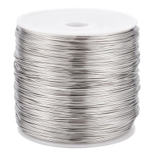 459 Feet 23 Gauge Single Strand Tiger Tail Beading Wire Stainless Steel Craft Jewelry Beading Wire for Crafts Jewelry Making Sculpture Frame DIY