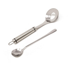 Stainless Steel Meatball Maker Spoon with Long Handle for Easy Shaping and Durable Kitchen Use