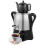Turkish Tea Maker 3L Stainless Steel Electric Samovar with 1L Ceramic Teapot and Keep Warm Function 1