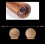 Salt and Pepper Grinder Set with Adjustable Ceramic Core, Refillable Marble Mills for Kitchen 3