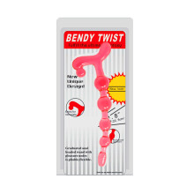 Bendy Twist Flexible Anal Beads Waterproof TPR