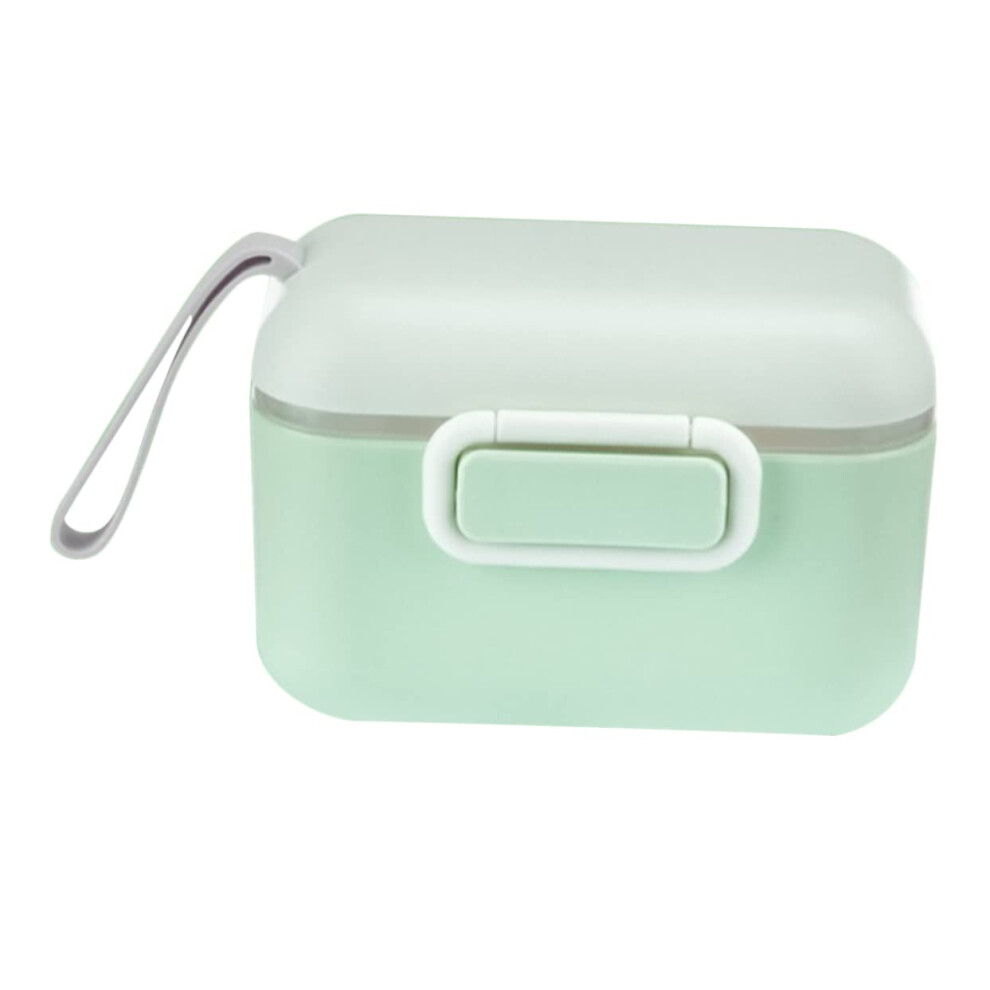 Baby Formula Dispenser with Airtight Seal, Builtin Spoon, MultiCompartment Travel Container