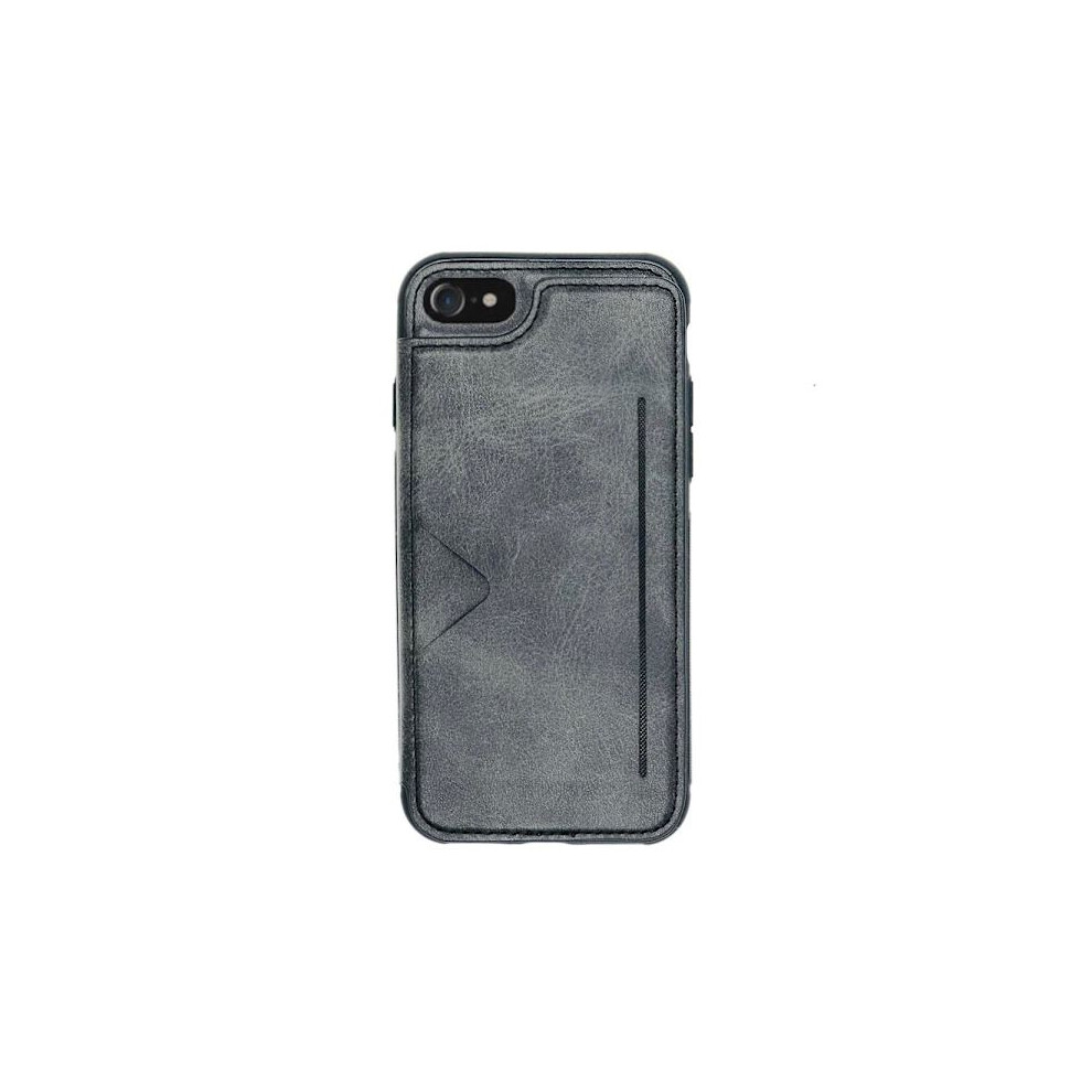 Compatible With Iphone 7 - Stylish Shockproof Case With Card Slot (Hanman) Black 9110895438152